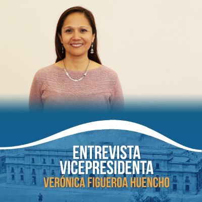 Verónica Figueroa Huencho es la primera mujer que asume la vicepresidencia del Senado.