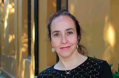 Coordinadora del tercer Policy Brief y también Académica de la FAU, Rebeca Silva.