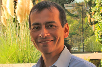 Director de CITRID y Académico de la Facultad de Ciencia Físicas y Matemáticas, Ricardo Herrera.