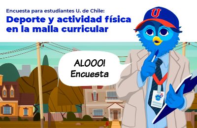 La encuesta estará disponible entre el 18 de marzo y el 16 de abril y está dirigida a toda la comunidad estudiantil de la Universidad de Chile.