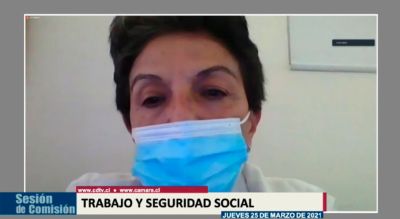 "Hoy día la situación del hospital clínico está al límite", aseguró la directora del HCUCH, Dra. Maria Graciela Rojas.
