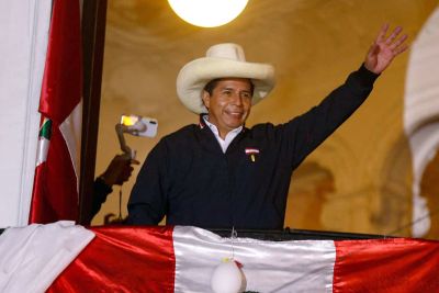 El candidato Pedro Castillo superó a Keiko Fujimori en la segunda vuelta presidencial el fin de semana pasado.