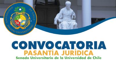 Postula hasta el 30 de julio a las pasantías del área jurídica del Senado Universitario.