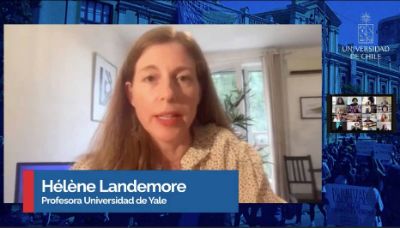 La profesora Landemore analizó varias experiencias internacionales en procesos de debates a escala nacional, y entregó una serie de sugerencias para fomentar la participación.