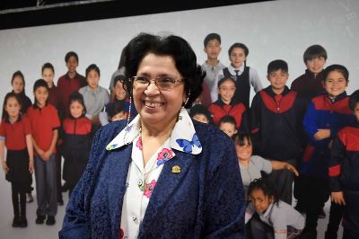 María Victoria Peralta, Premio Nacional de Educación 2019.