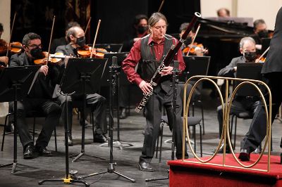 "Nunca imaginé realmente que mi obra, que fue compuesta para la temporada de la Orquesta Sinfónica Nacional de Chile 2018, se volviera a repetir en un evento tan importante", comentó Nelson Vinot.