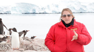 Julieta Orlando, Directora Alterna del Instituto Milenio de Biodiversidad de Ecosistemas Antárticos y Subantárticos y profesora asociada del Departamento de Ciencias Ecológicas UCH.