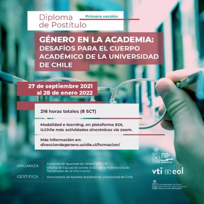 Afiche diploma Género en la Academia