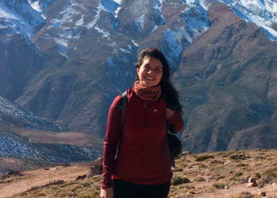 Investigadora del Centro de Excelencia en Geotermia de Los Andes (CEGA) UCH y del Laboratorio de Transdiciplina de ETH (Zurich), Sofía Vargas.