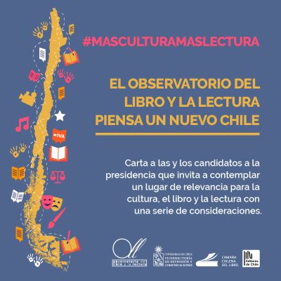 El Observatorio del Libro y la Lectura piensa un nuevo Chile a través de la campaña #MásCulturaMásLectura
