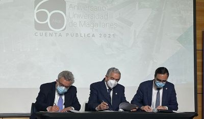 Las tres instituciones firmaron una carta de intención de colaboración el día martes.