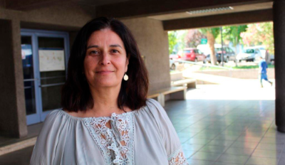 Académica de la Escuela de Salud Pública y miembro de GTOP, Lorena Rodríguez.