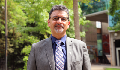 Vicerrector de Investigación y Desarrollo de la U. de Chile, Dr. Flavio Salazar.