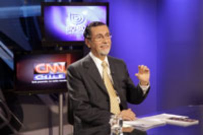 Rector Víctor Pérez en CNN