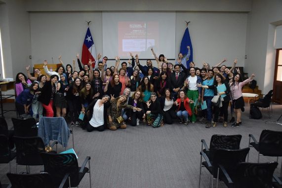Foto final Encuentro del Comité Académico de Accesibilidad y Discapacidad de la Asociación de Universidades del Grupo de Montevideo (AUGM).