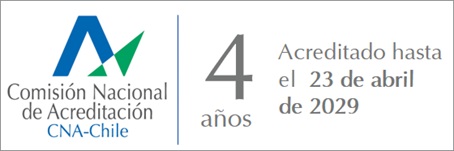 Acreditado por CNA-Chile por 4 años hasta abril de 2029