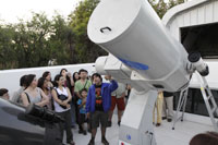 Fue en 1928 que el Observatorio Astronómico Nacional pasó a depender de esta Facultad. 