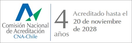 Acreditado por CNA-Chile por 4 años hasta noviembre 2028