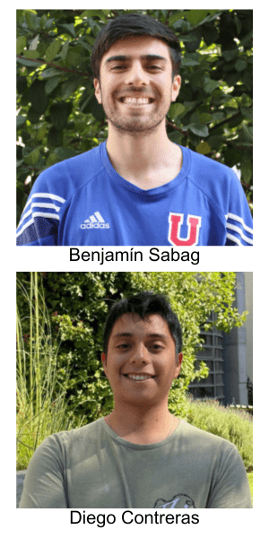 Benjamín Sabag y Diego Contreras