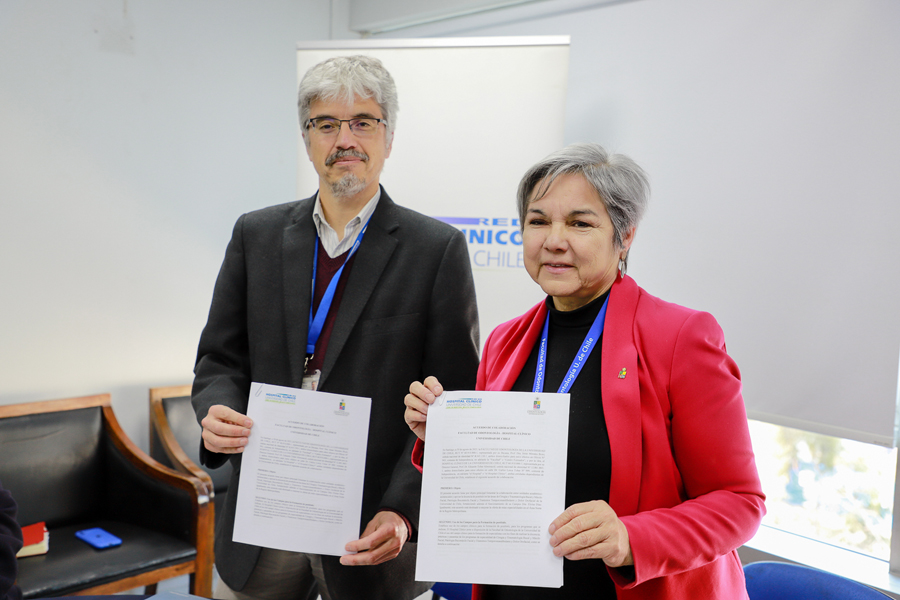La Facultad de Odontología y el Hospital Médico U. de Chile firmaron Convenio de Mantenimiento Docente