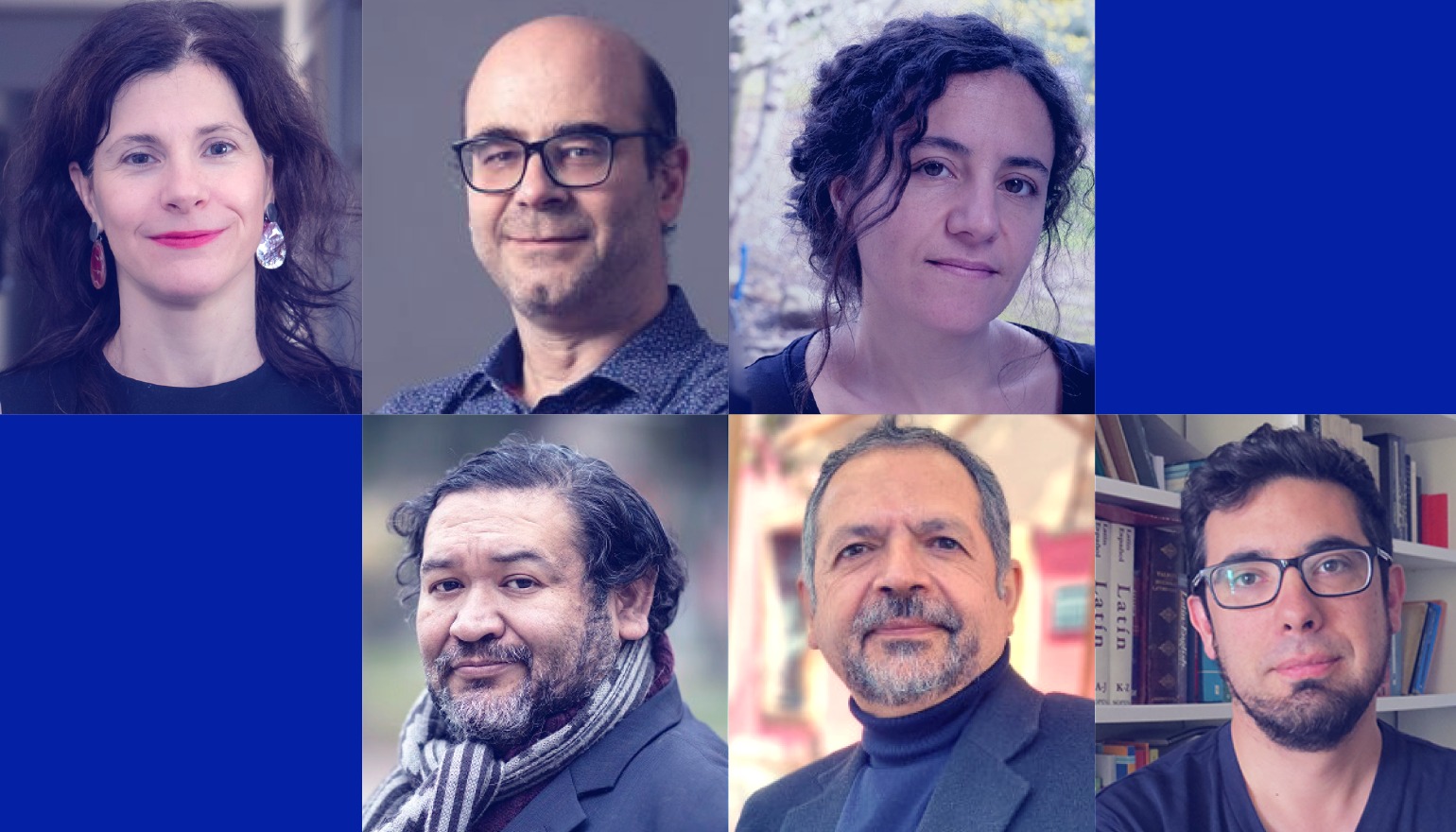 Profesores(as) Flavia Carbonell, Fernando Atria, Rocío Lorca, Salvador Millaleo, Eric Palma y Luis Placencia.