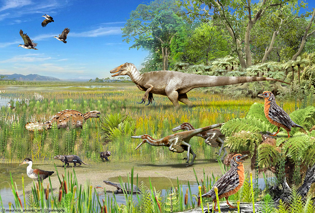 Megarraptores dominaron comunidad de dinosaurios carnívoros que habitaron  la Patagonia chilena - Universidad de Chile
