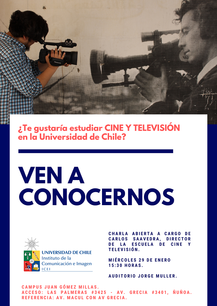 Estudia Cine y Televisión en la Universidad de Chile - Universidad de Chile