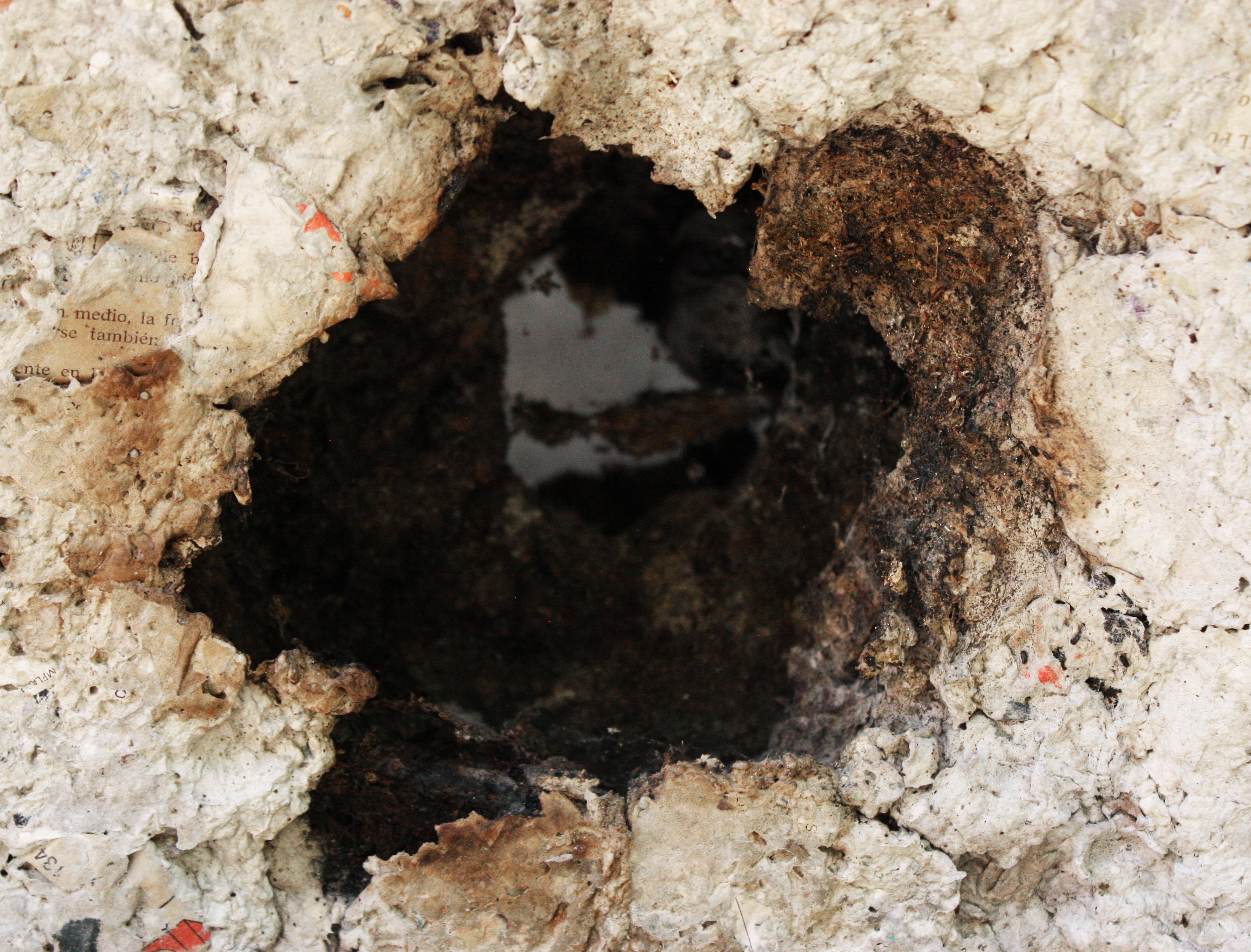 Obra "El Hoyo" de Jorge Santana