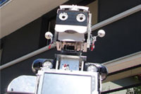El robot Bender, construido en la FCFM. 