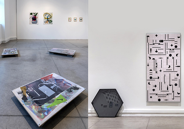 Obra de Milena Gröpper / Obra de Bernardita Bertelsen